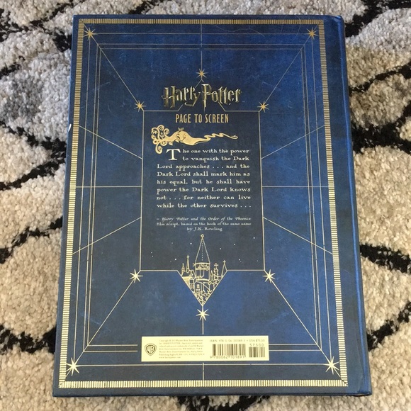 Harry Potter Page to Screen Hardcover Book - Picture 3 of 8